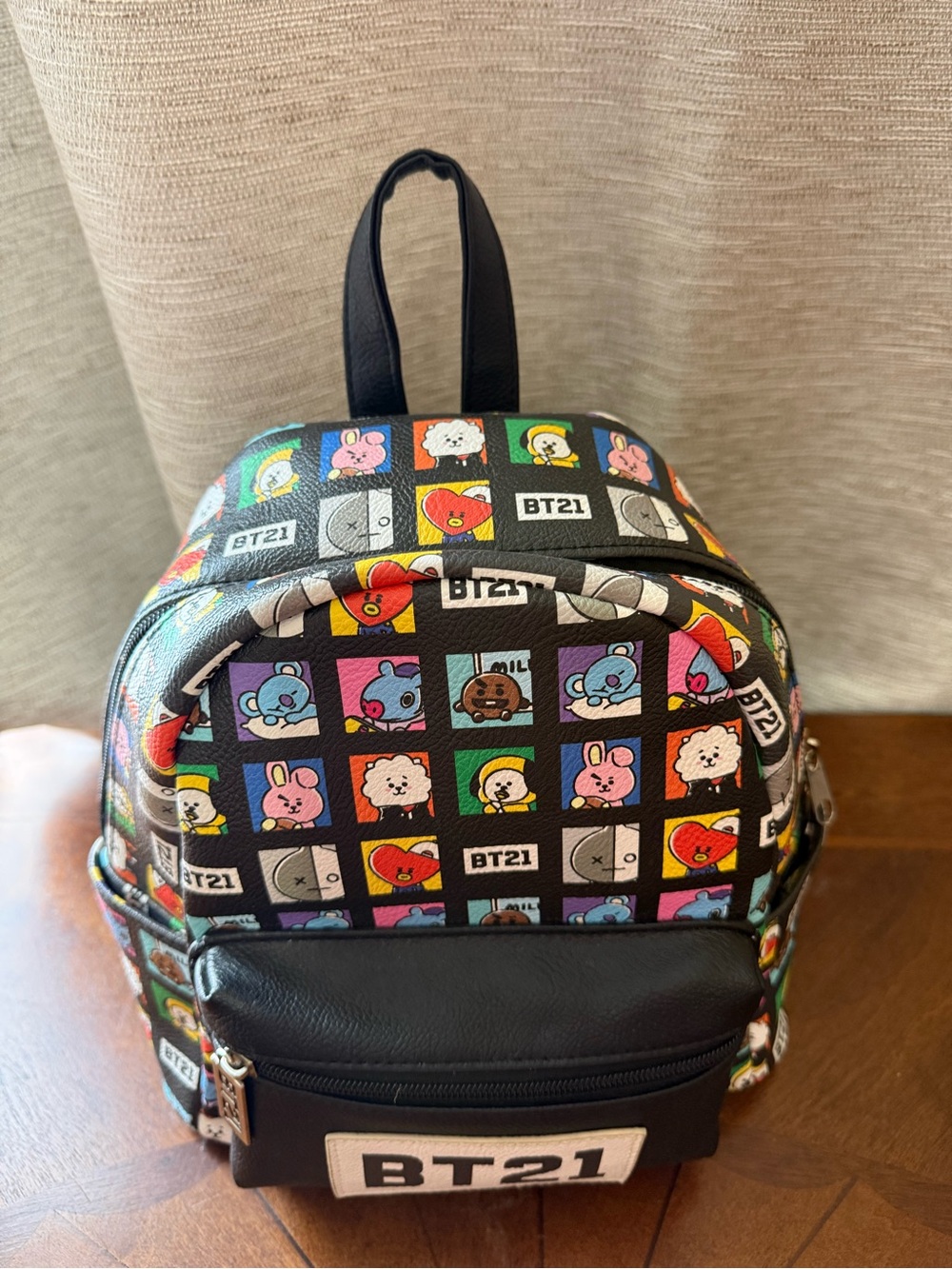 BT21 Colorful Character Mini Backpack - Picture 9 of 12